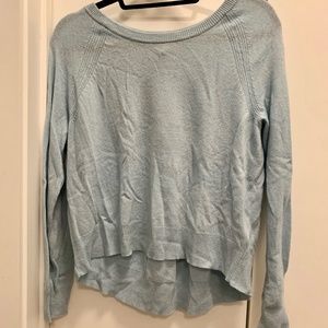 Pale Blue Cashmere Blend Sweater